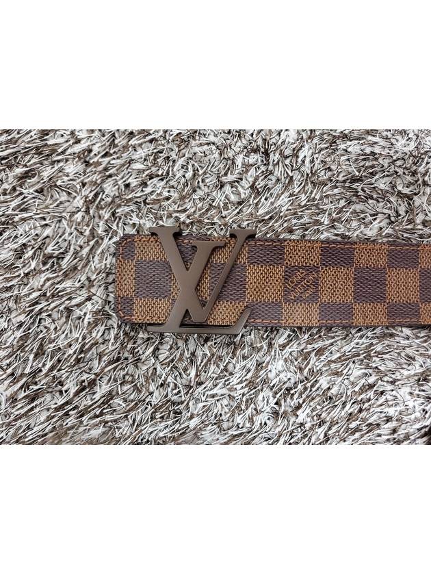 LV Initials Damier Ebenbelt 90 - LOUIS VUITTON - BALAAN 3