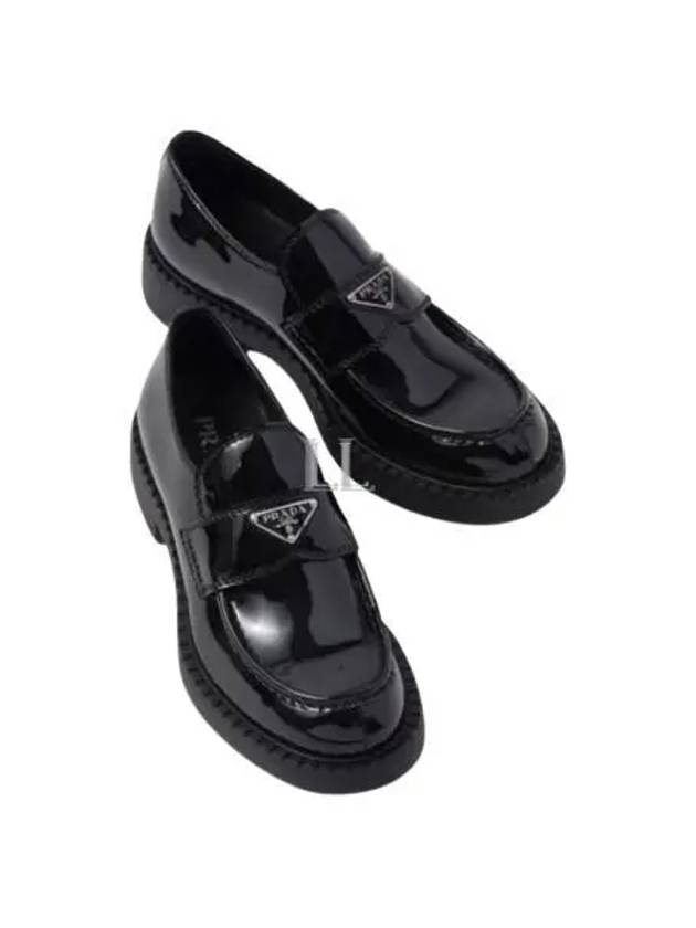 Patent Leather Loafers Black - PRADA - BALAAN 2