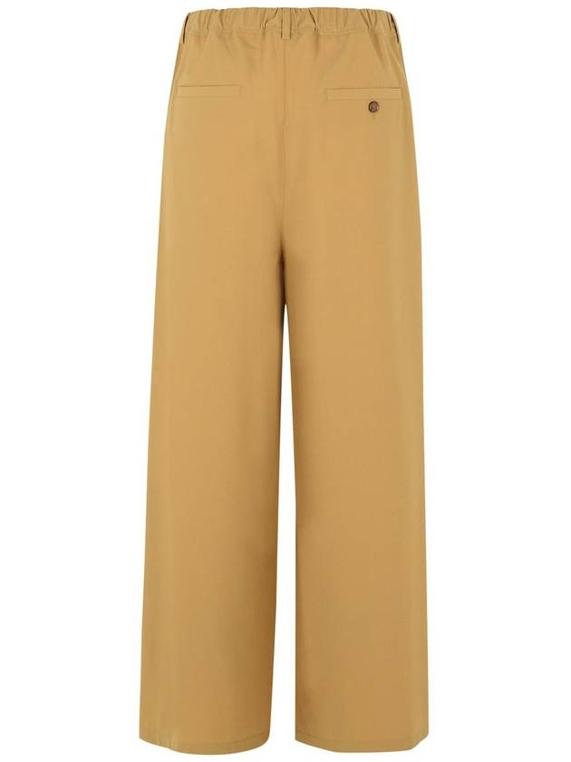 Marni Beige Virgin Wool Blend Trousers - MARNI - BALAAN 3