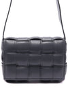 Cassette Intrecciato Padded Small Cross Bag Thunder - BOTTEGA VENETA - BALAAN 2