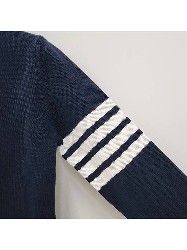 Thome Browne 4 Bar Cardigan Navy - THOM BROWNE - BALAAN 6