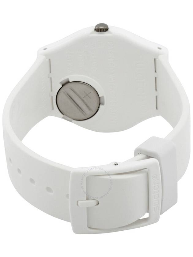 Swatch Bioceramic Time To Yellow Small Quartz White Dial Unisex Watch SO31W105 - SWATCH - BALAAN 3