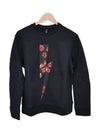 Flower Sweatshirt Black - NEIL BARRETT - BALAAN 1