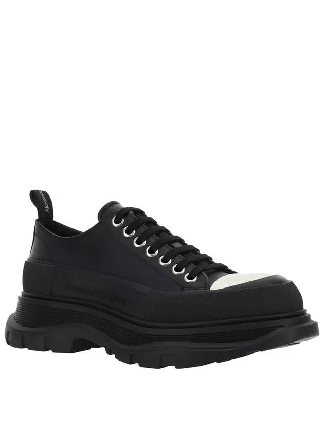 Boxer Dog Low Top Sneakers Black - ALEXANDER MCQUEEN - BALAAN 3