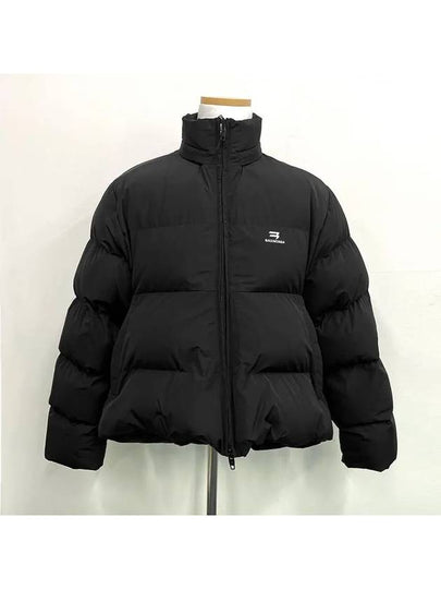 C Curl Short Padding Black C Shape Puffer 769407 - BALENCIAGA - BALAAN 2