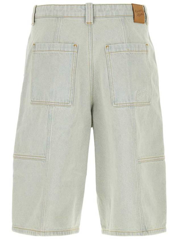 24SS Short Pants MM01404WW5023 P404 Light Blue - MAISON KITSUNE - BALAAN 3