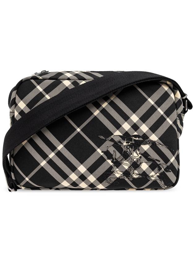 EDK Applique Check Cross Bag Black - BURBERRY - BALAAN 2