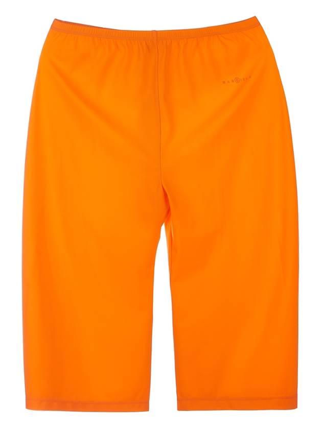 MM6 Women’s Shorts Orange - MAISON MARGIELA - BALAAN.