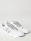 Screener Leather Low Top Sneakers Light Grey - GUCCI - BALAAN 3