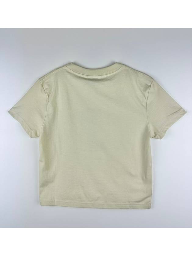 AU Australia ATHLETICS Slim Crop T Shirt ST122005 Oatmeal WOMENS AU10 M - STUSSY - BALAAN 2