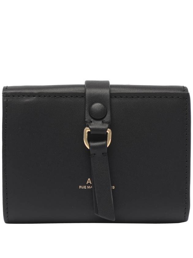 Noa Tri-Fold Half Wallet Black - A.P.C. - BALAAN 2