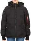 Logo Hood Padding Black - ALPHA INDUSTRIES - BALAAN 2