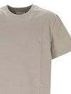 Logo Short Sleeve T-Shirt Beige - HELMUT LANG - BALAAN 3