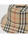 Kids Vintage Check Bucket Hat Beige - BURBERRY - BALAAN 4