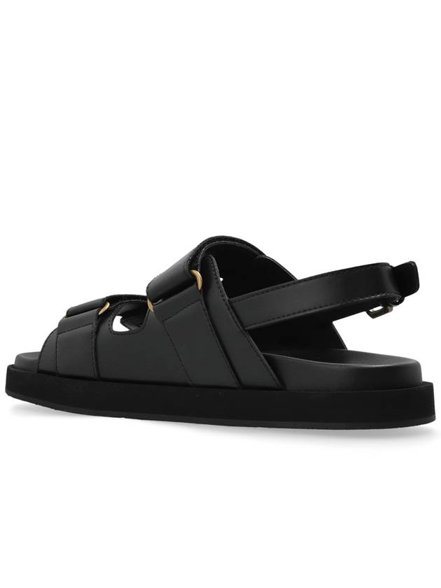 Etro Leather Sandals, Men's, Black - ETRO - BALAAN 5