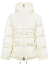 TALEVE Logo Patch Padding Ivory 1A001 25 5963V 034 - MONCLER - BALAAN 2