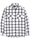 BBD Basic Plaid Tweed Shirt White - BLACKBLOND - BALAAN 3