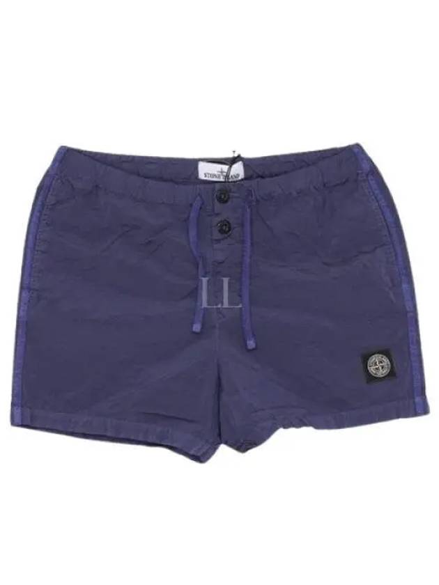 Swimming Nylon Trunk Shorts Purple Blue - STONE ISLAND - BALAAN 2