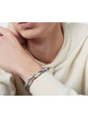 Monogram Chain Bracelet Silver - LOUIS VUITTON - BALAAN 3