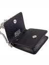 Embroidery Logo Chain Cald Wallet Black - MAISON MARGIELA - BALAAN 5