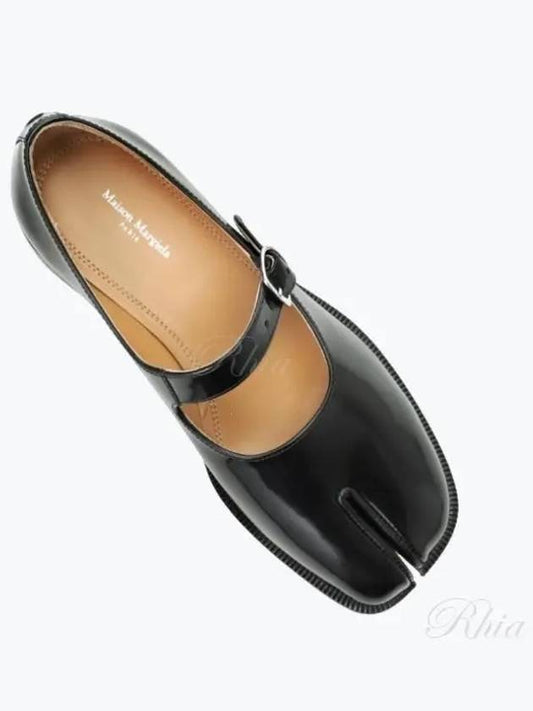 Tabi Mary Jane Flat Black - MAISON MARGIELA - BALAAN 2