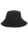 Tech Logo Patch Bucket Hat Black - GANNI - BALAAN 2