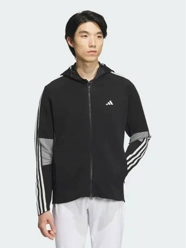 Prime Knit Hooded Jacket Men s Golf 6664 555865 - ADIDAS - BALAAN 1