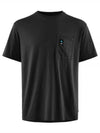 Luna Pocket SS Tee Man Raven 20685M21 961 - KLATTERMUSEN - BALAAN 2