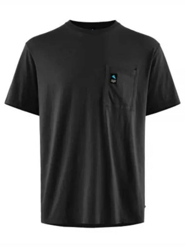 Luna Pocket SS Tee Man Raven 20685M21 961 - KLATTERMUSEN - BALAAN 1