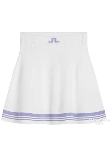 FRIDA Women s Golf Knit Skirt White GWSD09392 - J.LINDEBERG - BALAAN 1