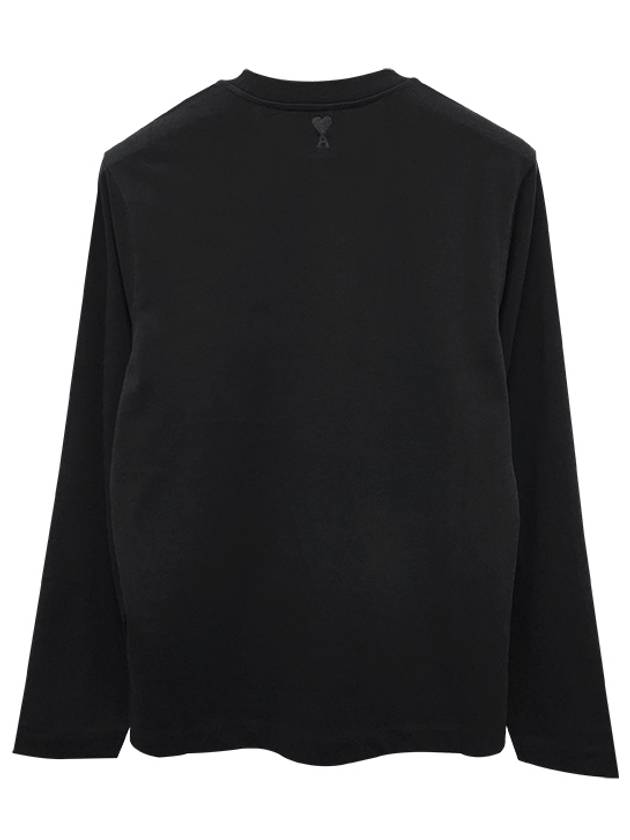 Alexandre Mattiussi Long Sleeve T-Shirt Black - AMI - BALAAN 4