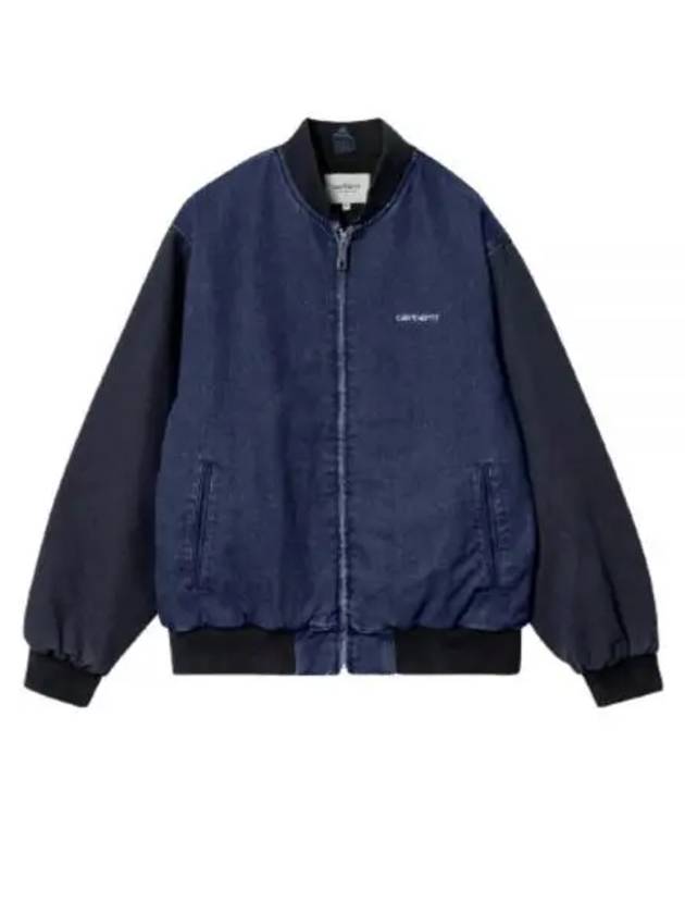 Paxon Denim Bomber Jacket Blue - CARHARTT WIP - BALAAN 2