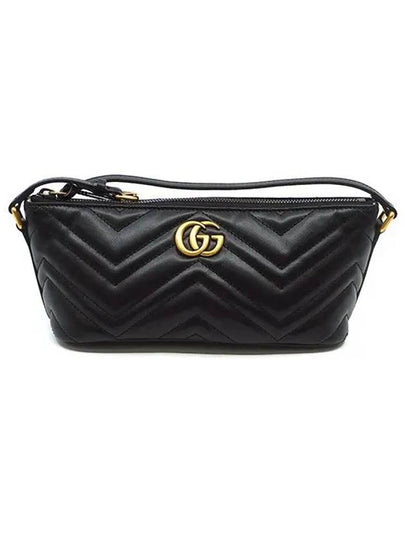 GG Marmont Shoulder Bag Black - GUCCI - BALAAN 2