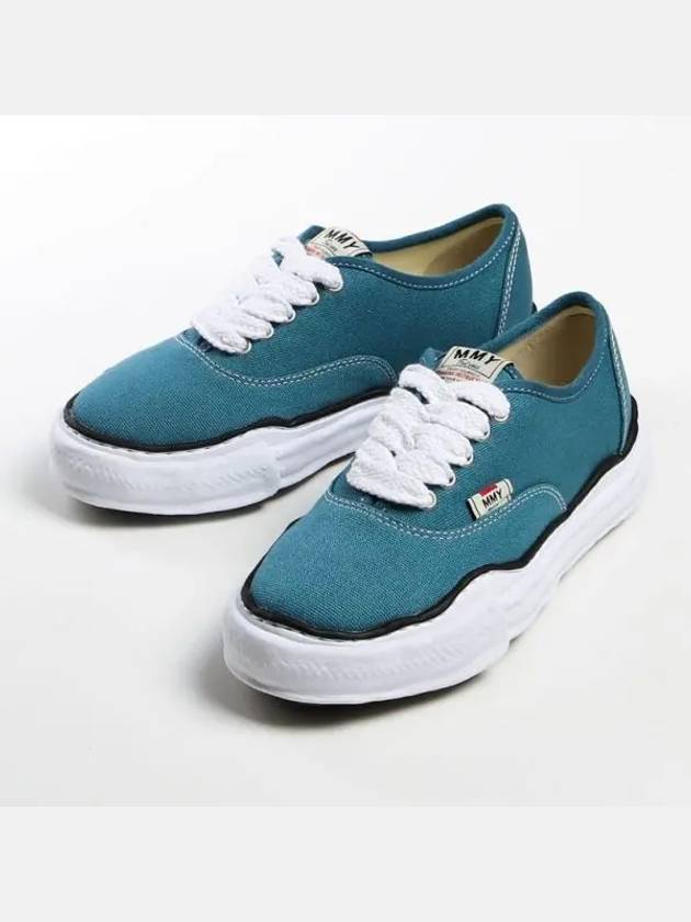 Baker OG Sole Canvas Low Top Sneakers Blue - MIHARA YASUHIRO - BALAAN 2