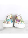 Graffiti print platform sneakers 8 5 275 - GUCCI - BALAAN 3