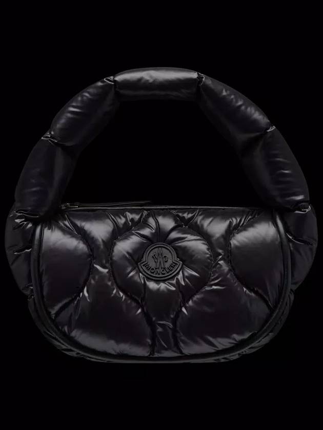 Delilah Hobo Shoulder Bag Black - MONCLER - BALAAN 2