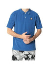 Golf Wear Men s Collar Short Sleeve T Shirt MLM 3B AP09 BLUE - MARK & LONA - BALAAN 2