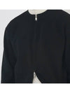 Essential Round Cardigan Zip Up Black - CHANCE'S NOI - BALAAN 10