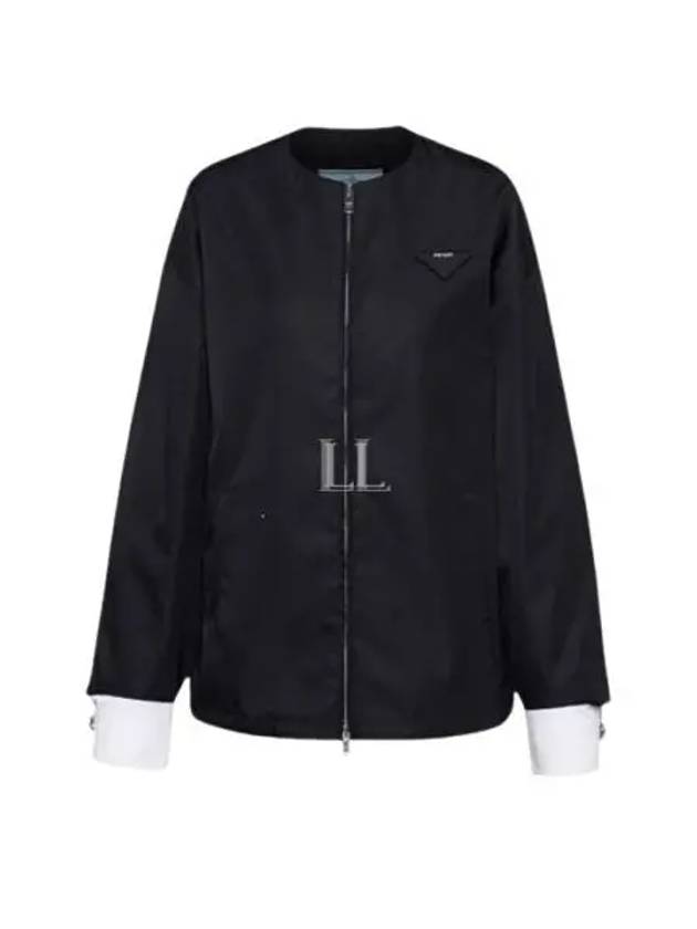 Re-Nylon Blouson Jacket Black - PRADA - BALAAN 2