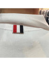 RWB Pocket Interlock Cotton Short Sleeve Polo Shirt White - THOM BROWNE - BALAAN 8