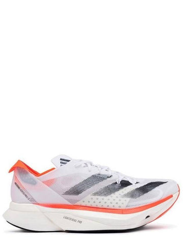 Adizero Adios Pro 3 Low Top Sneakers Red White - ADIDAS - BALAAN 1