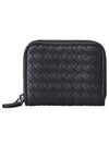 Intrecciato Napa Coin Wallet Black - BOTTEGA VENETA - BALAAN 2