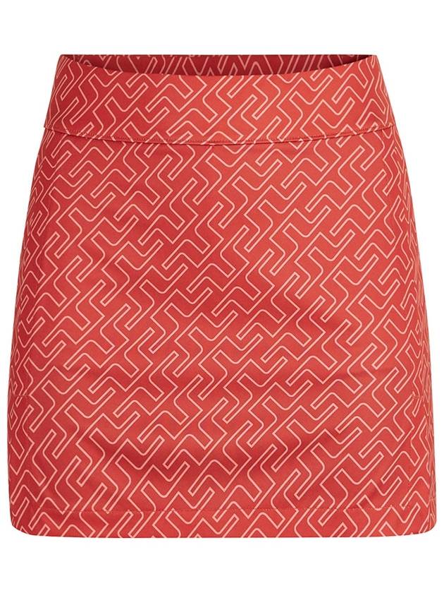 Amelie Print Golf Skirt GWSD05525 - J.LINDEBERG - BALAAN 3