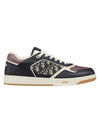 B27 Smooth Calfskin Low Top Sneakers Beige Black - DIOR - BALAAN 1