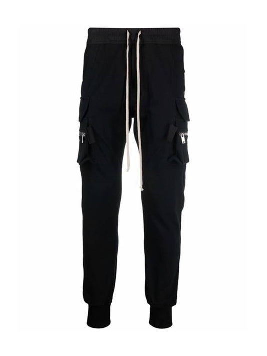 Mastodon Cargo Track Pants Black - RICK OWENS - BALAAN.