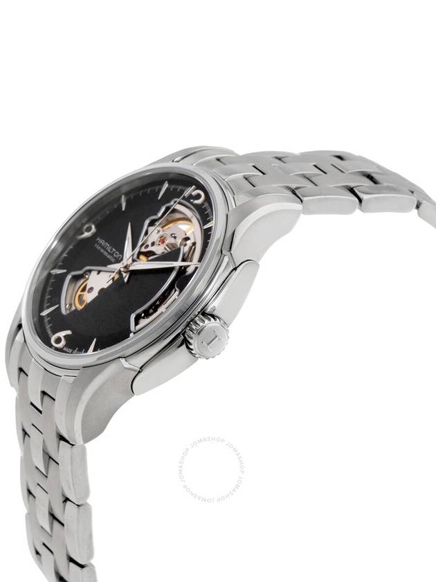 Jazzmaster Open Heart Automatic 40mm Metal Watch Silver - HAMILTON - BALAAN 3