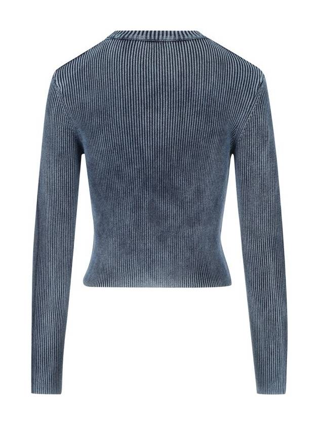 M-Anchor-A Knit Top Blue - DIESEL - BALAAN 3