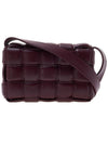 Cassette Intrecciato Padded Small Cross Bag Barolo - BOTTEGA VENETA - BALAAN 4