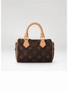 Nano Speedy Monogram Tote Bag Brown - LOUIS VUITTON - BALAAN 4