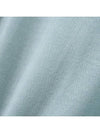Linen Layered Crop Cardigan Knit Top Sky Blue - NOIRER FOR WOMEN - BALAAN 7